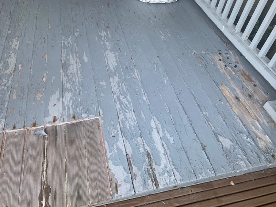 Before image of Porch in downtown Annapolis, CertaPro Painters of Ann Arbor Preview Image 3