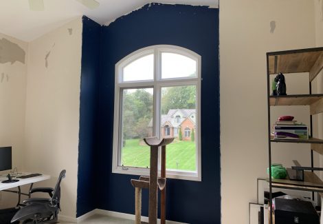 Chipping Paint by Window