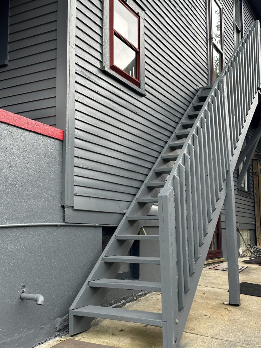 repainted bed and breakfast exterior stairs Preview Image 2