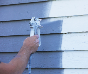 painting siding home exterior 