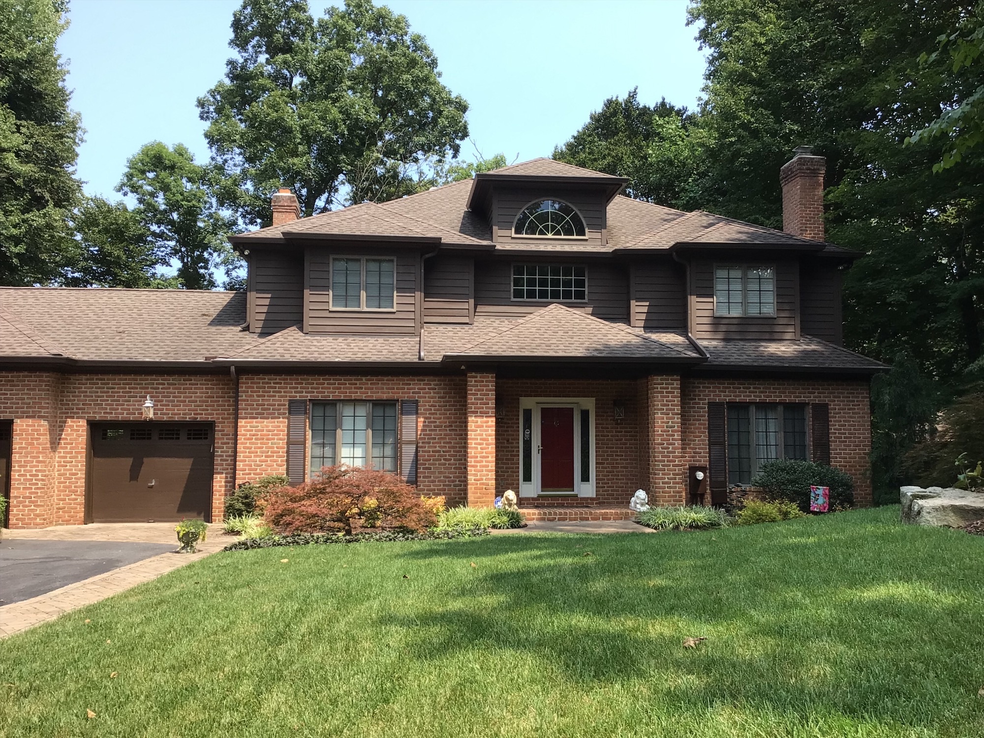 Residential Exterior Painting in Crownsville, MD After