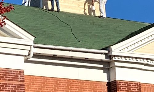 Rooftop Brick Painting in Annapolis, MD