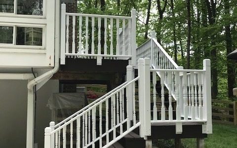 Deck Painting Project in Annapolis, MD