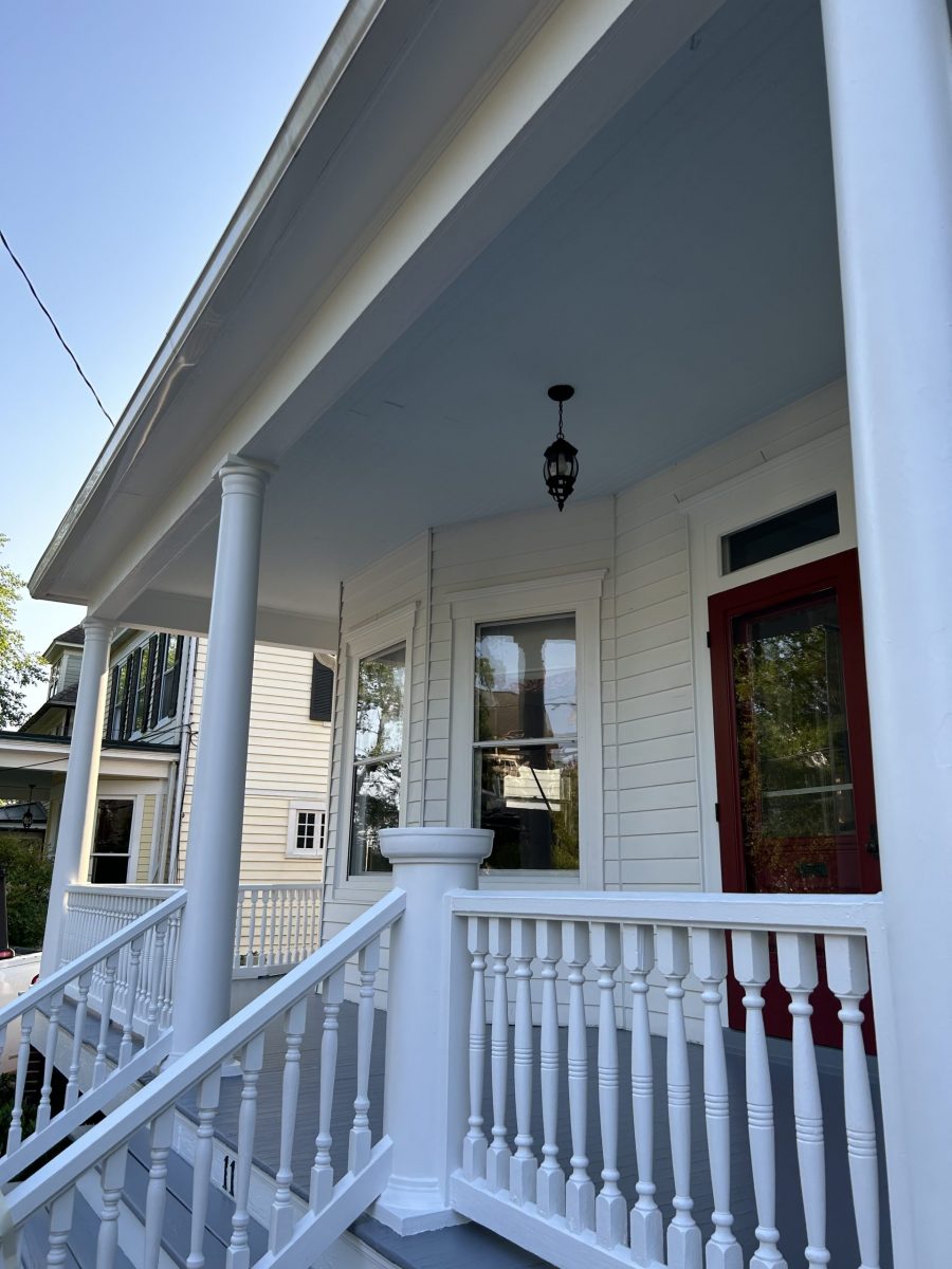 completed front porch deck painting project in annapolis, md, by certapro painters of annapolis Preview Image 1