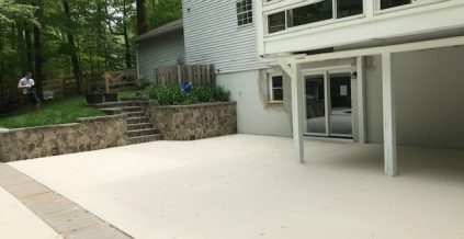 Residential Exterior Backyard Patio and Deck ...