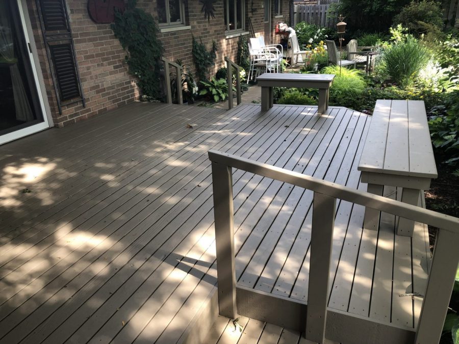 Deck Staining Project in Anoka, MN