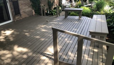 Deck Staining Project in Anoka, MN