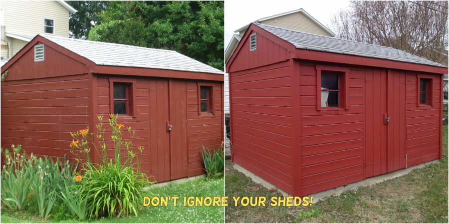 Shed Exterior Painting