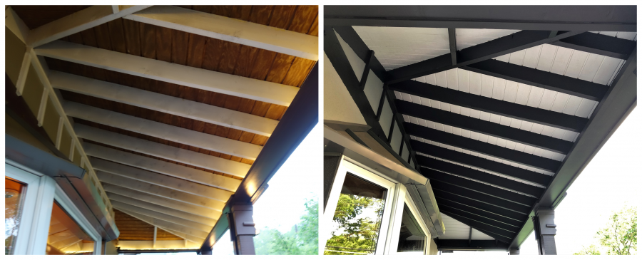 Front Porch Ceiling Painting