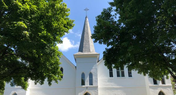 dulin church after exterior painting