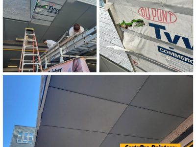 after commercial exterior painting