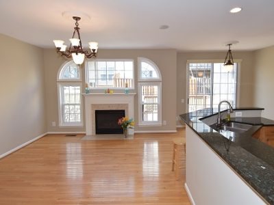 Interior house painting by CertaPro painters in Arlington, VA