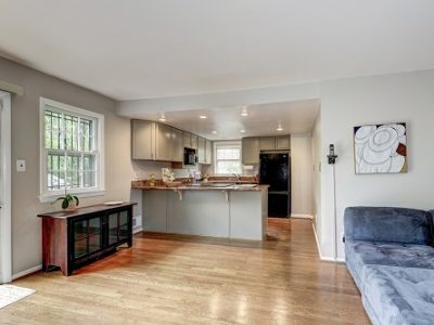 nterior house painting by CertaPro painters in Arlington, VA