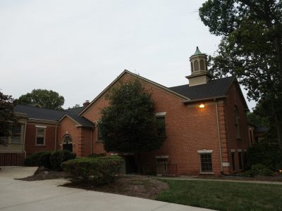 church in annandale after painting