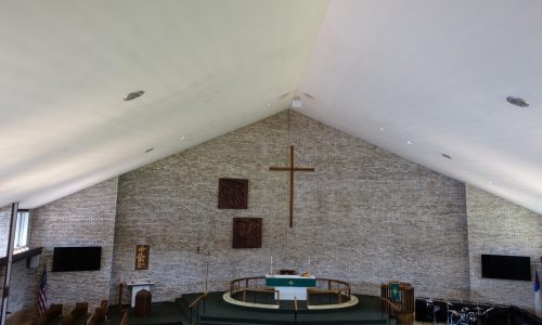 Front of the Church Ceiling