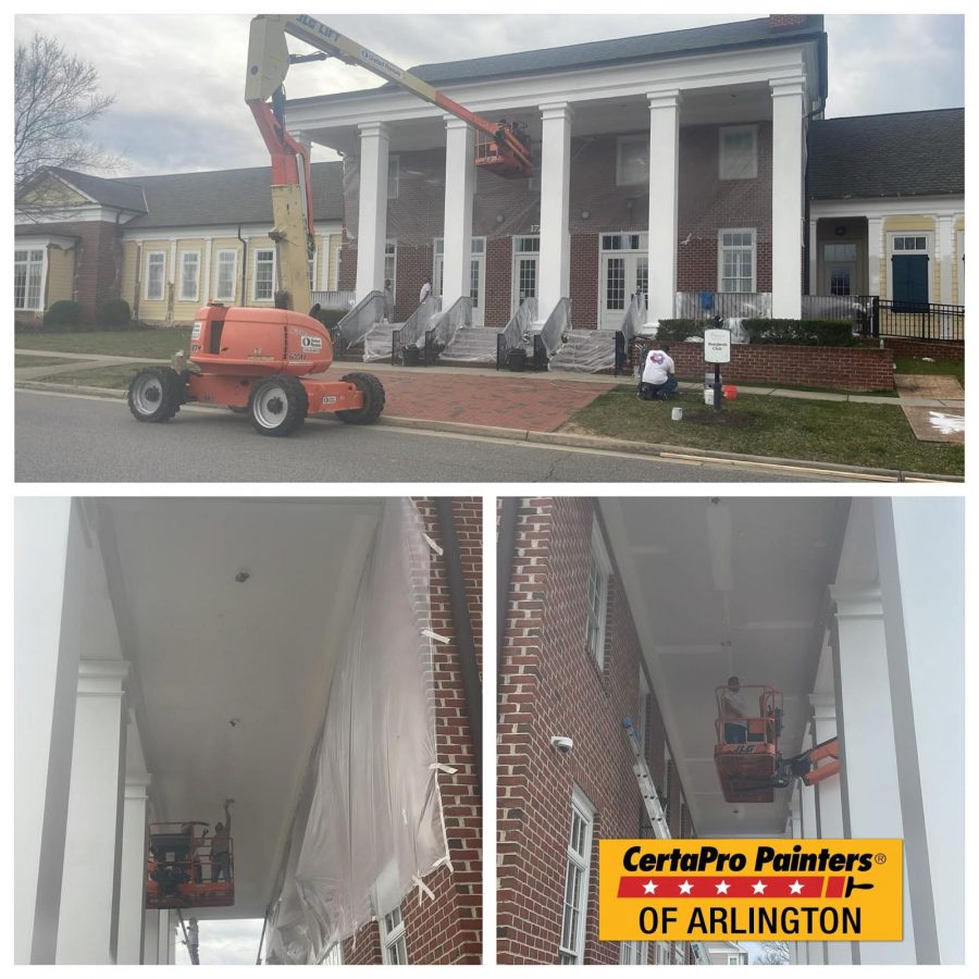 before and after interior commercial painting of church Preview Image 2