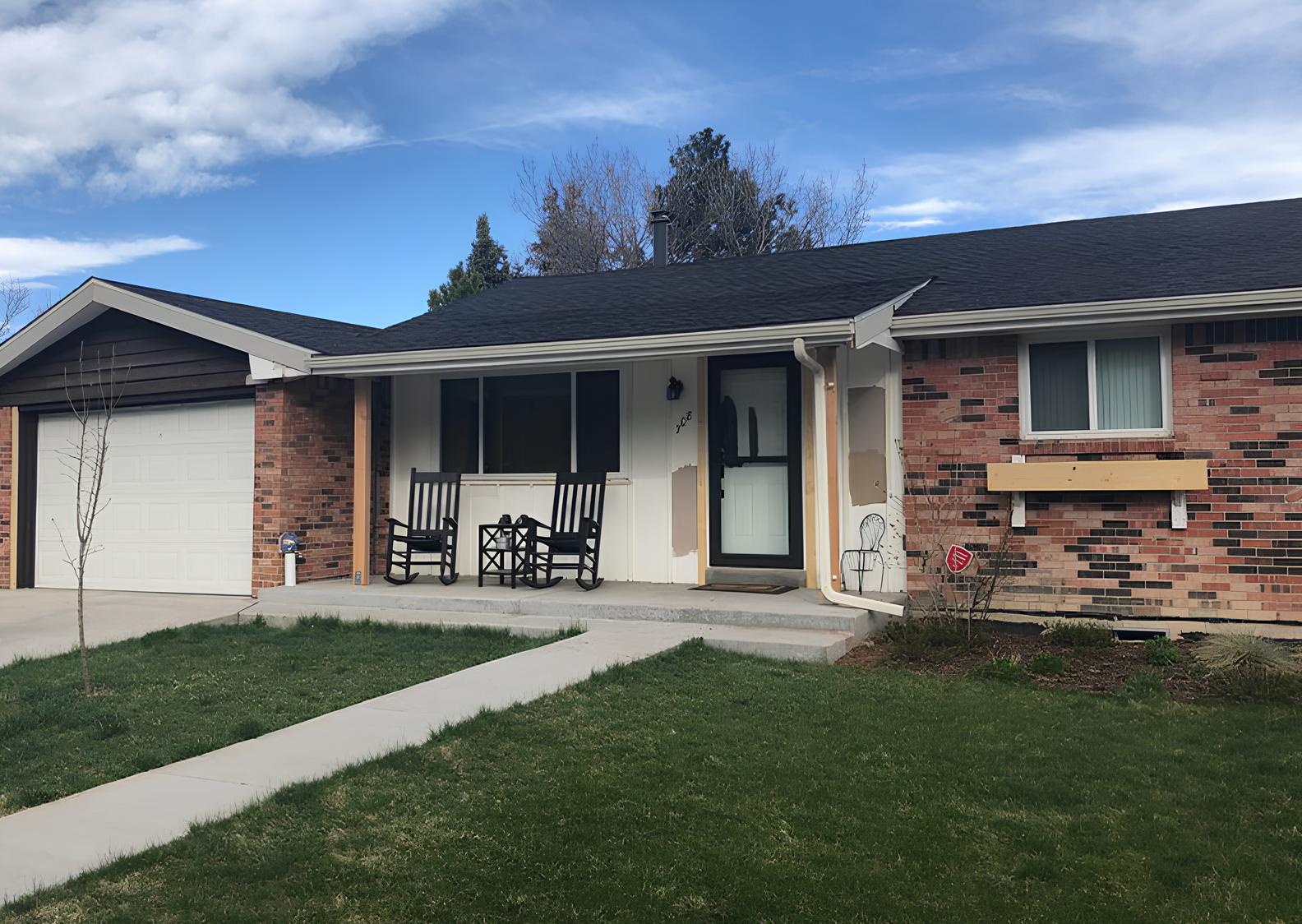 Single Story Home Repaint in Arvada, CO Before