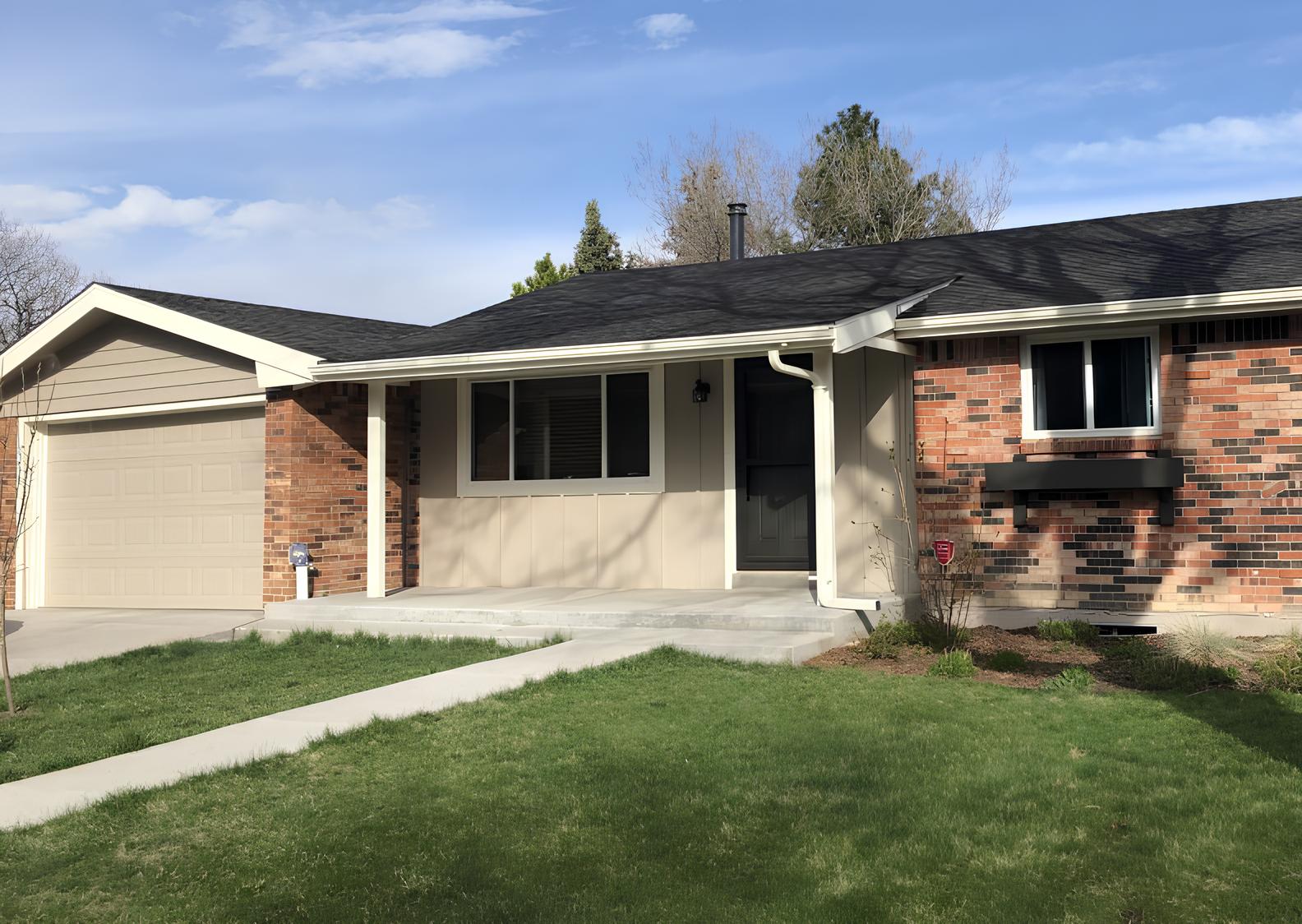 Single Story Home Repaint in Arvada, CO After
