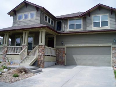 Exterior house painting by CertaPro painters in Lakewood, CO
