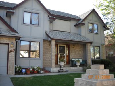 Exterior house painting by CertaPro painters in Denver, CO