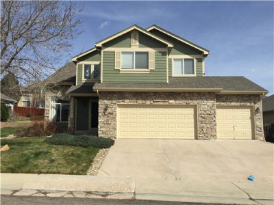 Exterior house painting by CertaPro painters in Lakewood, CO