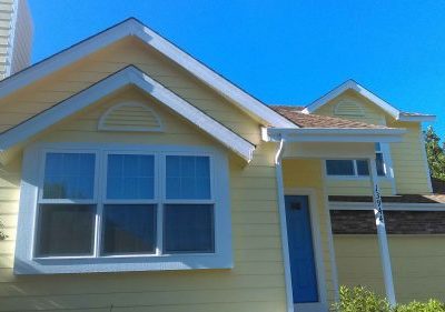 Exterior Residential Painting, Yellow