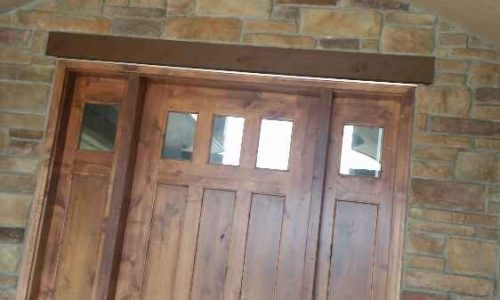 Door Staining Project