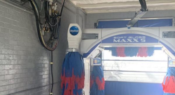 Automatic Car Wash Repainted