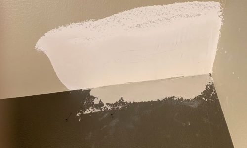 Skim Coating with Mud