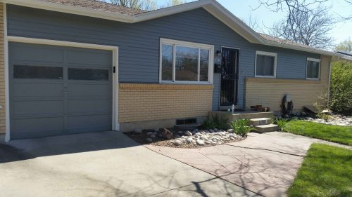 Residential Blue & White