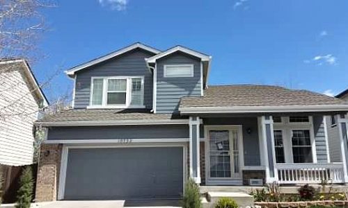 Blue & White Exterior