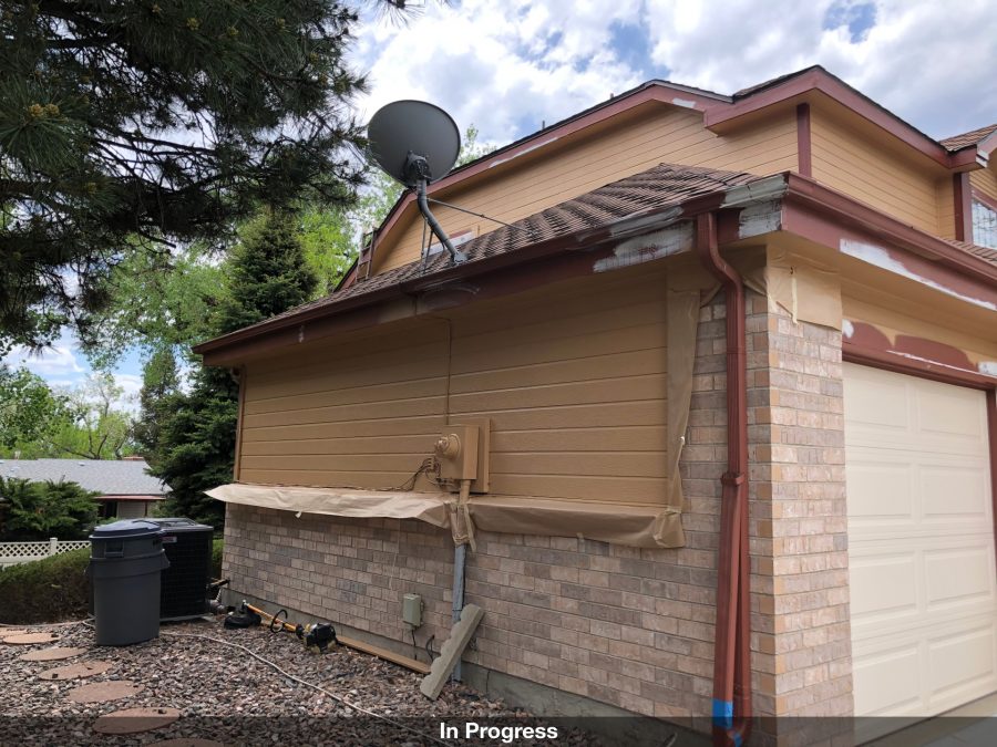 Taping off siding for painting Preview Image 10