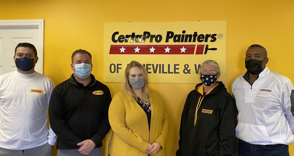 certapro painters of asheville and western nc team photo 2020