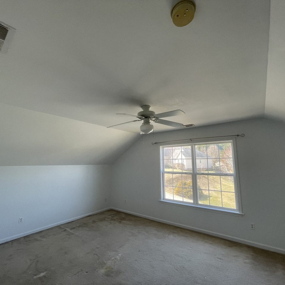 popcorn ceiling removal (after) asheville nc