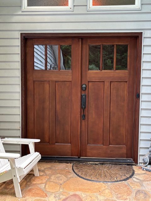 Door Staining in Asheville, NC