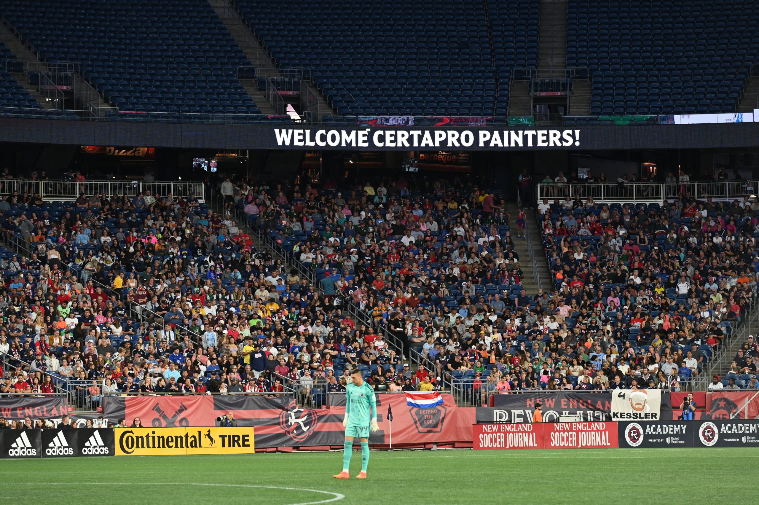 certapro ashland welcomed by new england revolution at gillette stadium