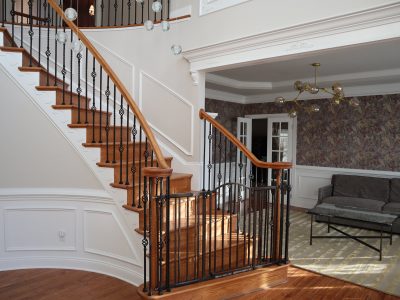 Residential Interior | Stairs, Wall & Trim Painting