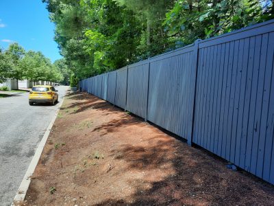 commercial fence painting medfield ma
