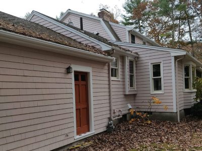 dover ma wooden gutters repaired