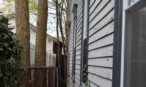 Tight Spacing in the Building's Rear