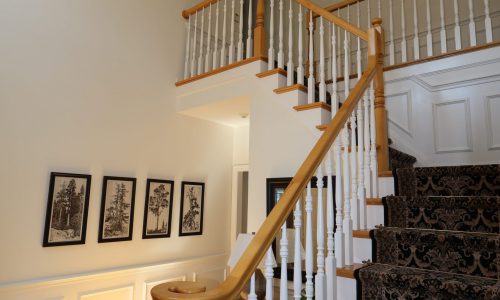 Staircase Painting in Hopkinton