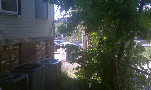 Access to the Building's Side