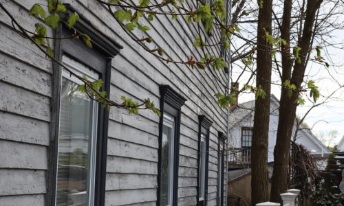 Tight Spacing in the Building's Rear