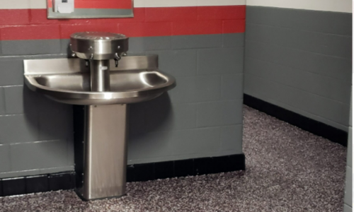 Epoxy Flake Floor Project