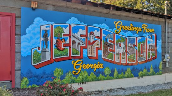 Welcome to Jefferson sign