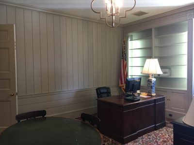 office in the georgia governors mansion that was repainted by certapro painters of atlanta