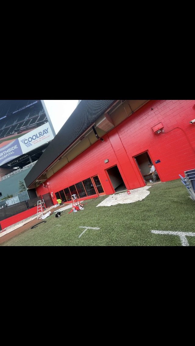 Repainted Bull Pen to Match State Farm Colors Preview Image 9