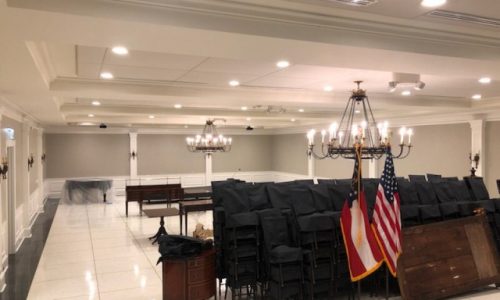 Georgia Governors Mansion - Ballroom Interior Painting Project