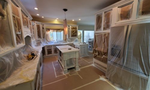 Room Prep For Cabinets