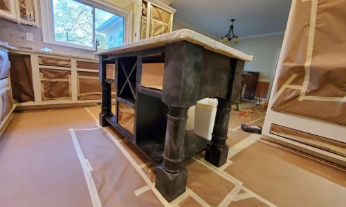 Prep For Cabinet Painting